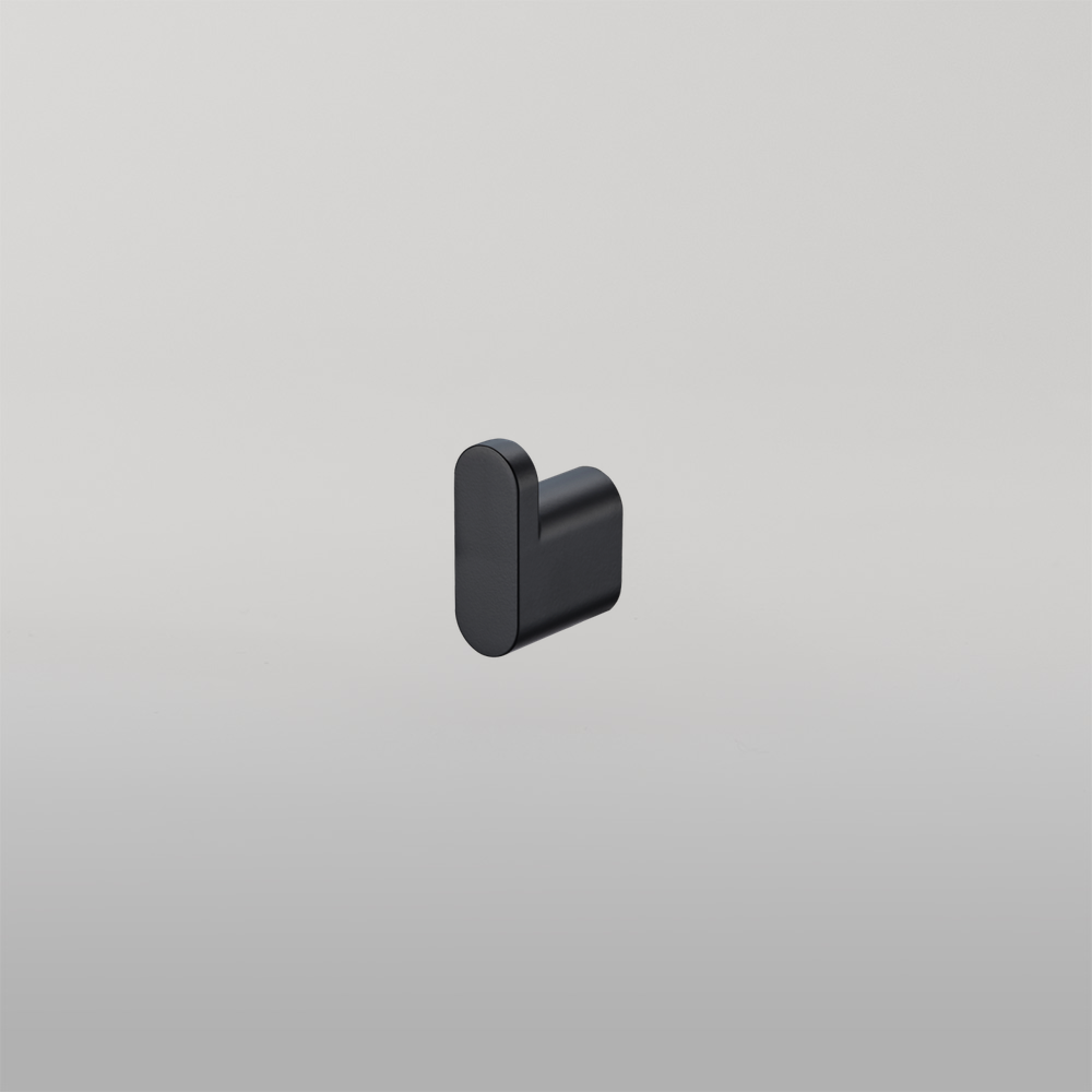 Oliveri Madrid Robe Hook Matte Black