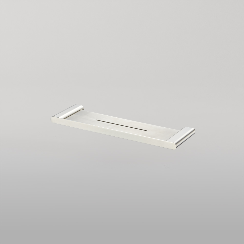 Oliveri Madrid Metal Shelf 420mm Brushed Nickel