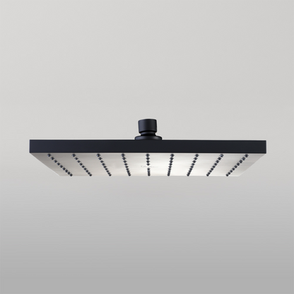 Oliveri Monaco Shower Rose 250mm Matte Black