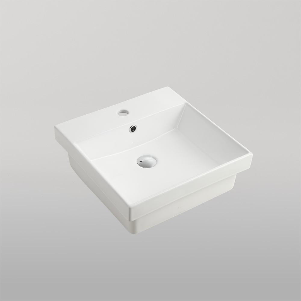 Oliveri Munich Inset Basin with 1 Taphole White