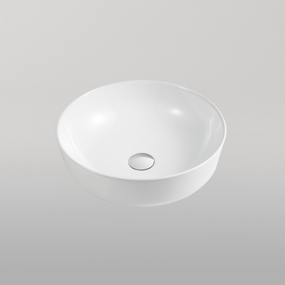 Oliveri Naples Counter Top Circular Basin White