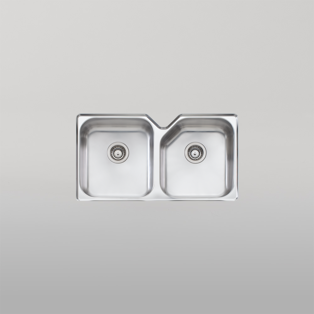 Oliveri Nu-Petite Main And 5-Side Bowl Undermount Sink Stainless Steel