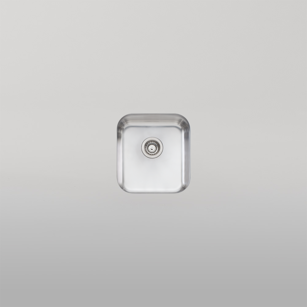 Oliveri Nu-Petite Standard Bowl Undermount Sink Stainless Steel