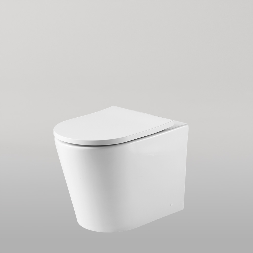 Oliveri Oslo Wall Faced Toilet Pan Only White