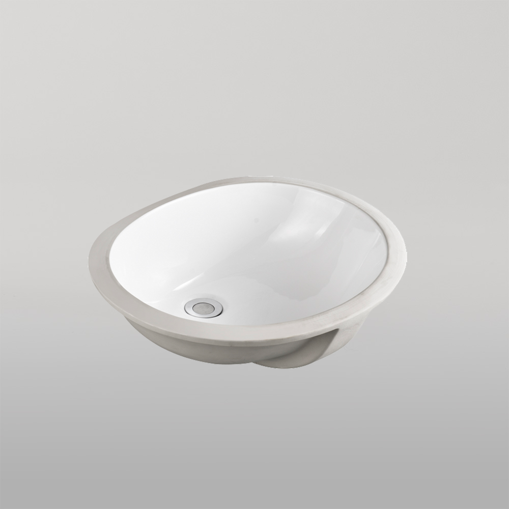 Oliveri Oslo Undermount Oval Basin White