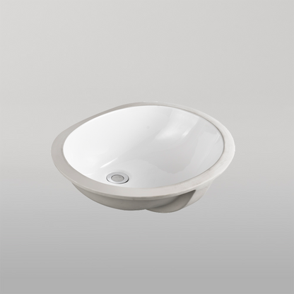 Oliveri Oslo Undermount Oval Basin White