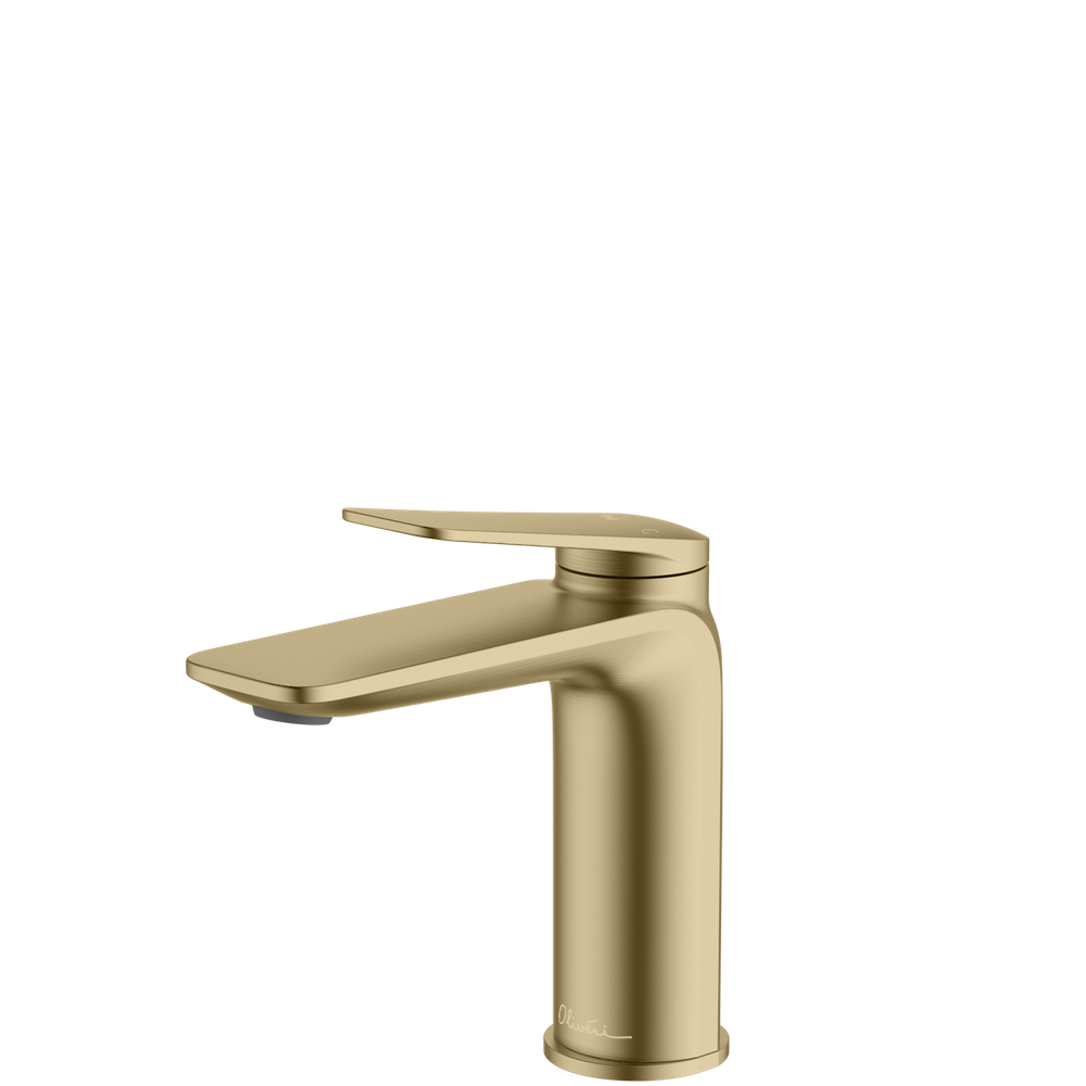 Oliveri Paris Basin Mixer Classic Gold Lead Free