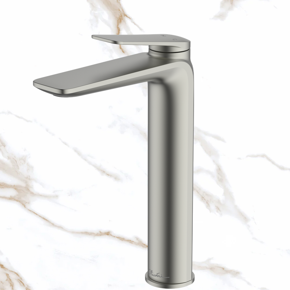 Oliveri Paris Basin Tower Brushed Nickel Lead Free