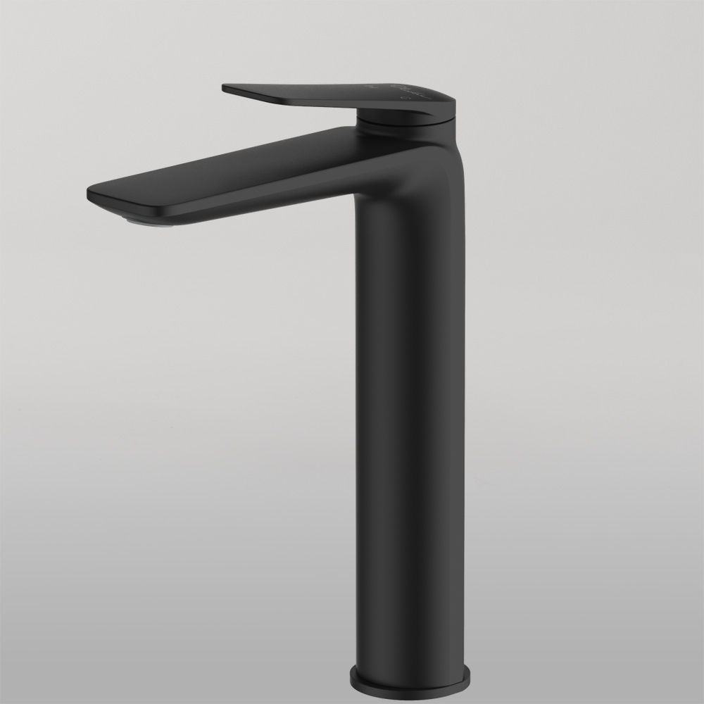 Oliveri Paris Tower Basin Mixer Matte Black Lead Free