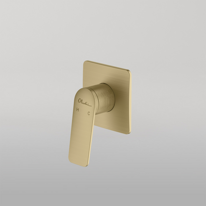Oliveri Paris Wall Mixer Classic Gold Lead Free