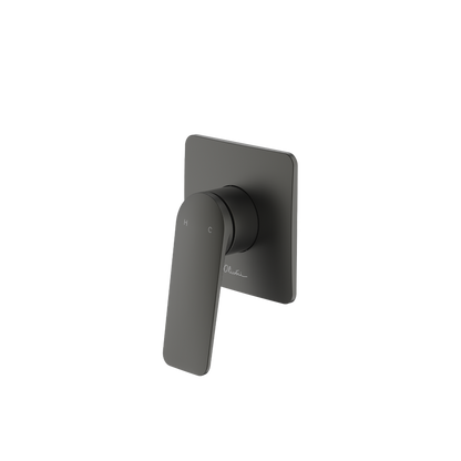 Oliveri Paris Wall Mixer Complete Kit Gunmetal Lead Free