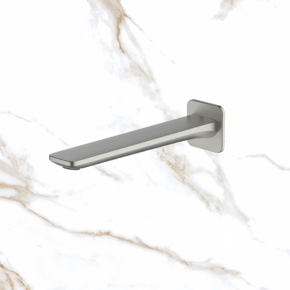 Oliveri Paris Spout 200mm Brushed Nickel Lead Free