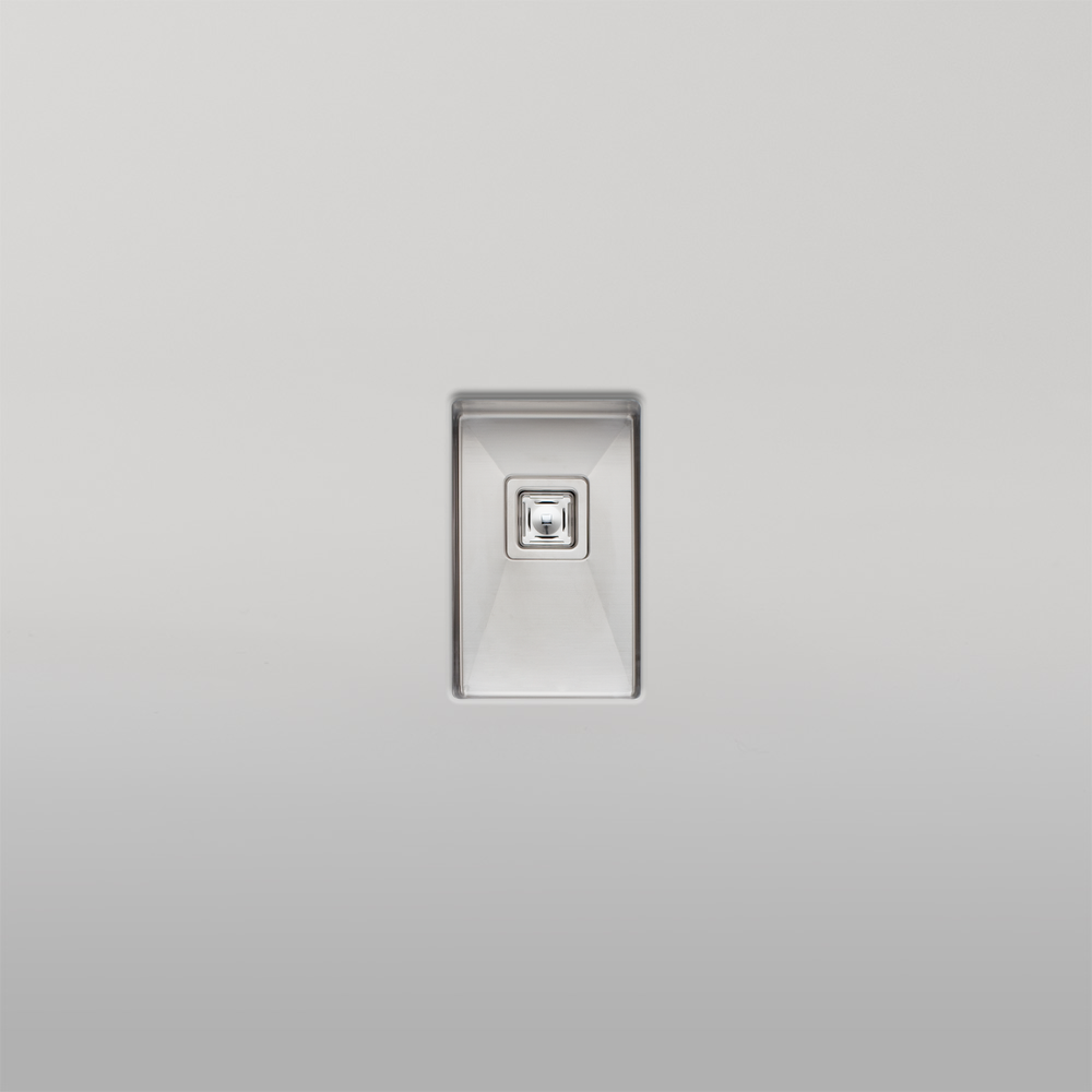 Oliveri Professional Series Single 1/2 Bowl Undermount Sink Stainless Steel