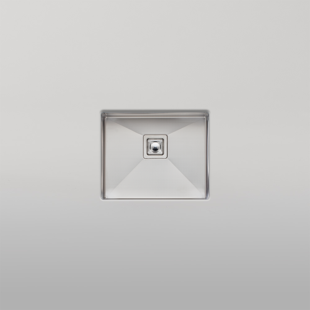 Oliveri Professional Series Single Grand Bowl Undermount Sink Stainless Steel
