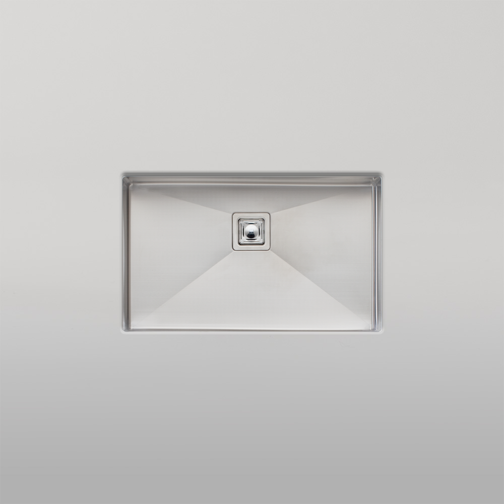 Oliveri Professional Series Single Mega Bowl Undermount Sink Stainless Steel