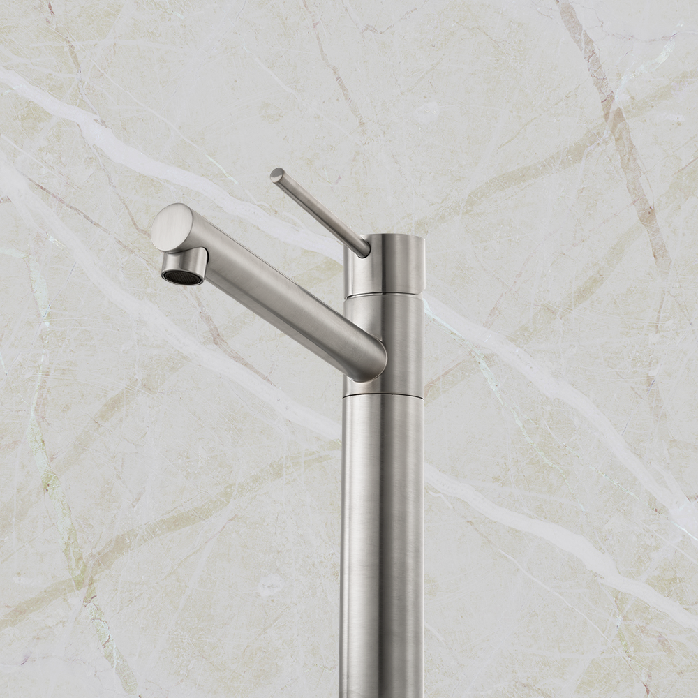 Oliveri Pepe Swivel Mixer Brushed Chrome