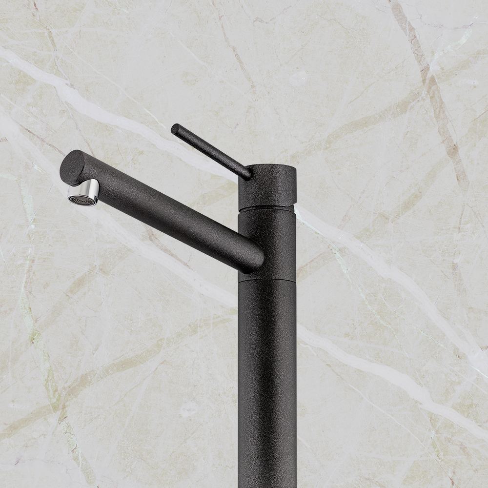 Oliveri Pepe Swivel Mixer Black Granite