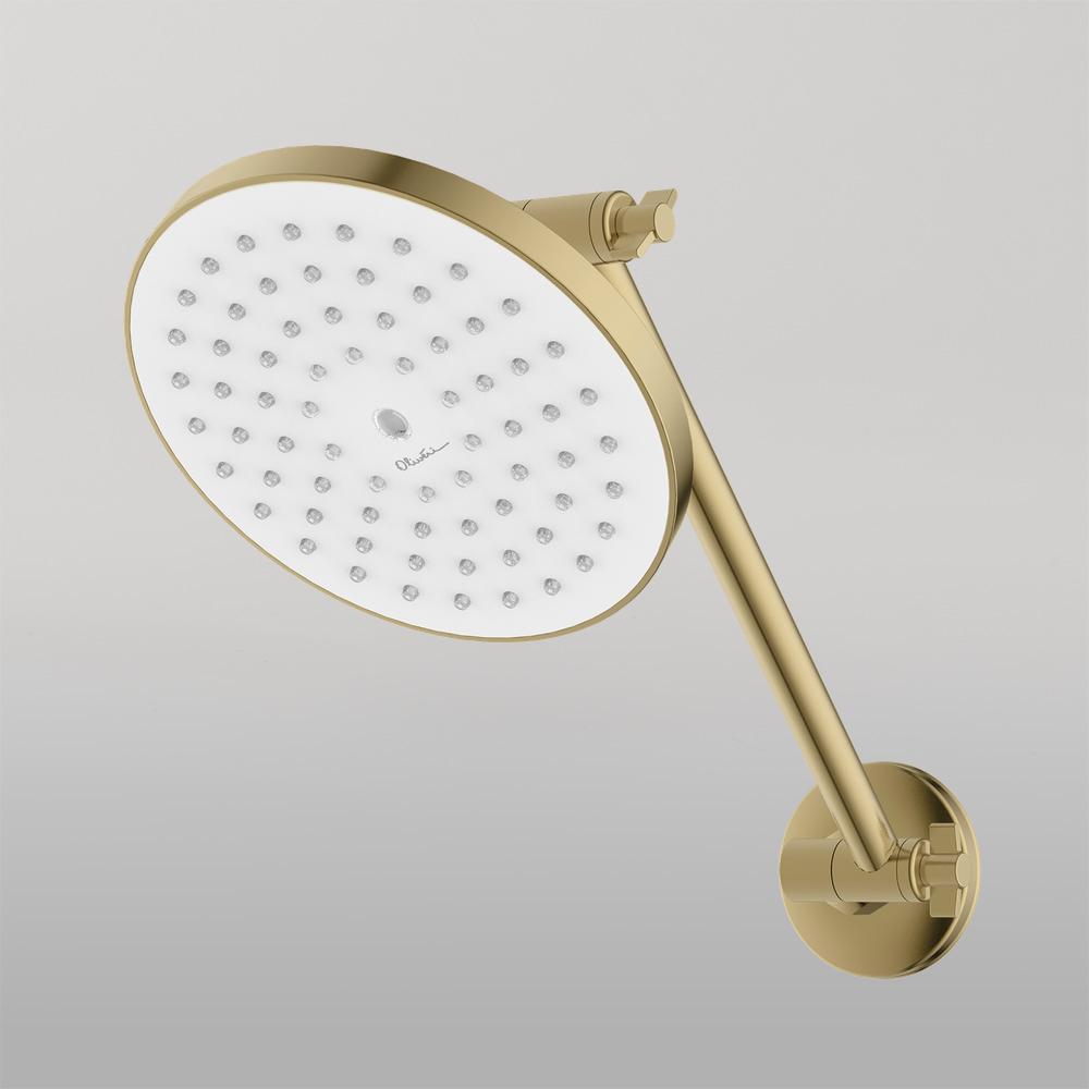 Oliveri Rome High Rise Shower Classic Gold
