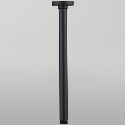 Oliveri Rome Ceiling Mounted Shower Arm Matte Black