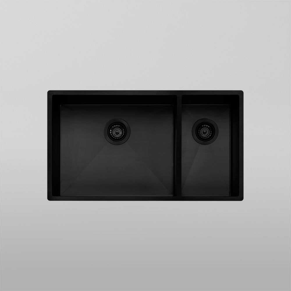 Oliveri Spectra 1 And 1/2 Bowl Sink Black