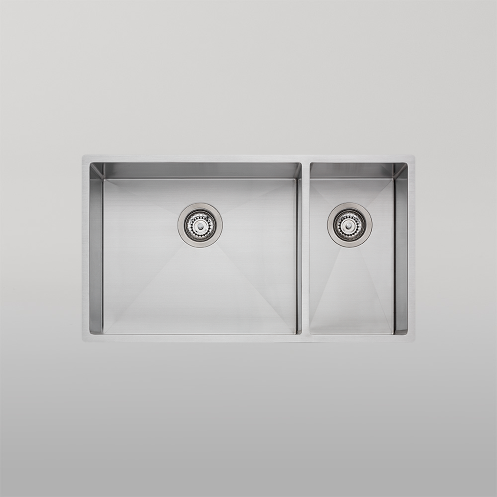 Oliveri Spectra 1 And 1/2 Bowl Sink Natural Steel