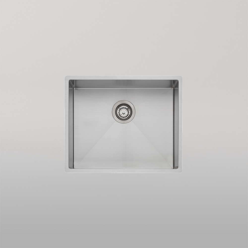 Oliveri Spectra Single Bowl Sink Natural Steel