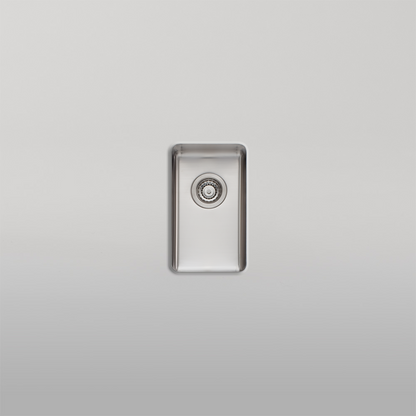 Oliveri Sonetto Skinny Bowl Undermount Sink Stainless Steel
