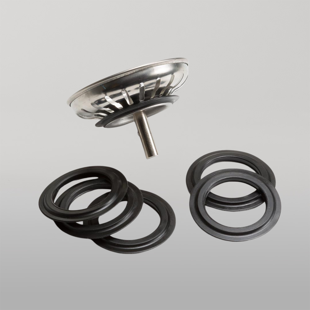Oliveri Basket Waste Seals Black