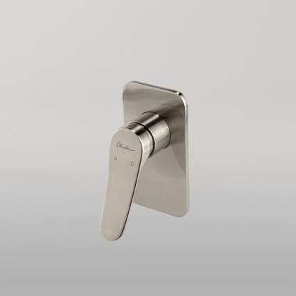 Oliveri Verona Wall Mixer Brushed Nickel