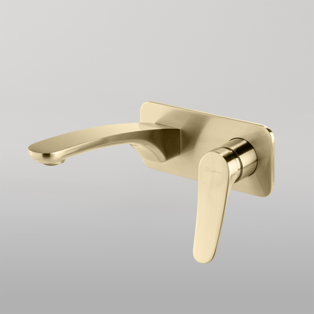 Oliveri Verona Wall Mixer Set (Trim Kit Only) Classic Gold