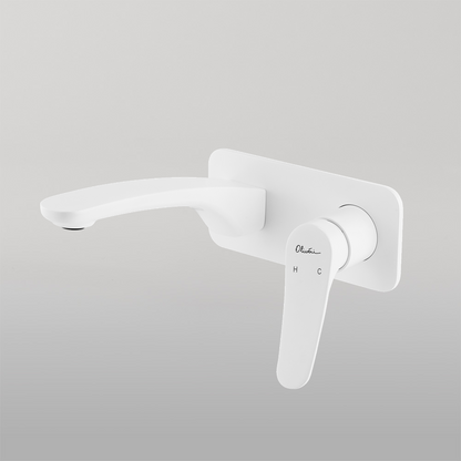 Oliveri Verona Wall Mixer Set White