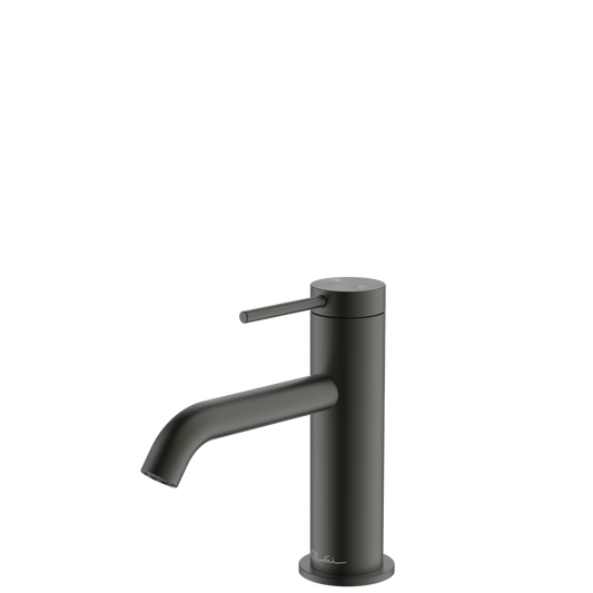 Oliveri Venice Basin Mixer Curved Gunmetal Lead Free