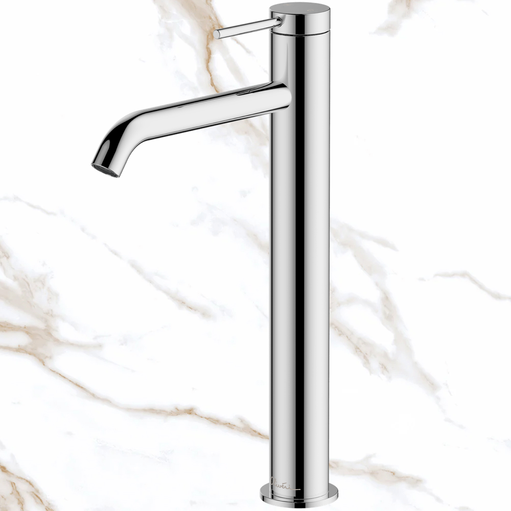 Oliveri Venice Basin Tower Curved Chrome Lead Free