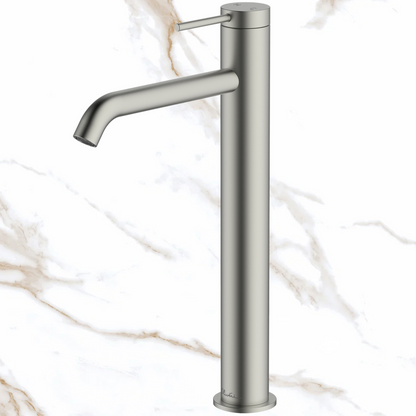 Oliveri Venice Basin Tower Curved Brushed Nickel Lead Free