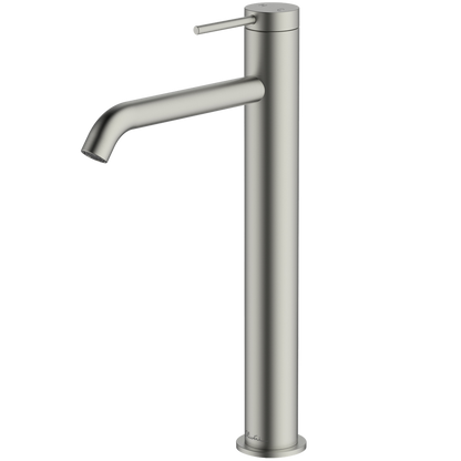 Oliveri Venice Basin Tower Curved Brushed Nickel Lead Free