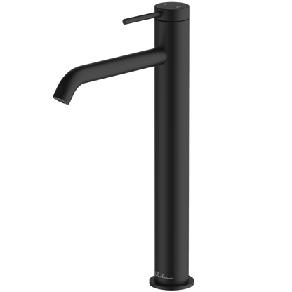 Oliveri Venice Basin Tower Curved Matte Black Lead Free