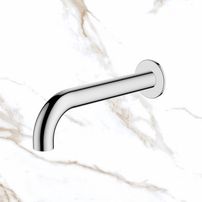 Oliveri Venice Spout 200mm Curved Chrome Lead Free