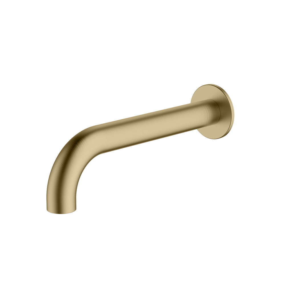 Oliveri Venice Spout 200mm Curved Classic Gold Lead Free
