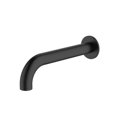 Oliveri Venice Spout 200mm Curved Matte Black Lead Free