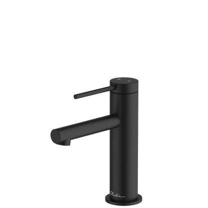 Oliveri Venice Straight Basin Mixer Matte Black Lead Free