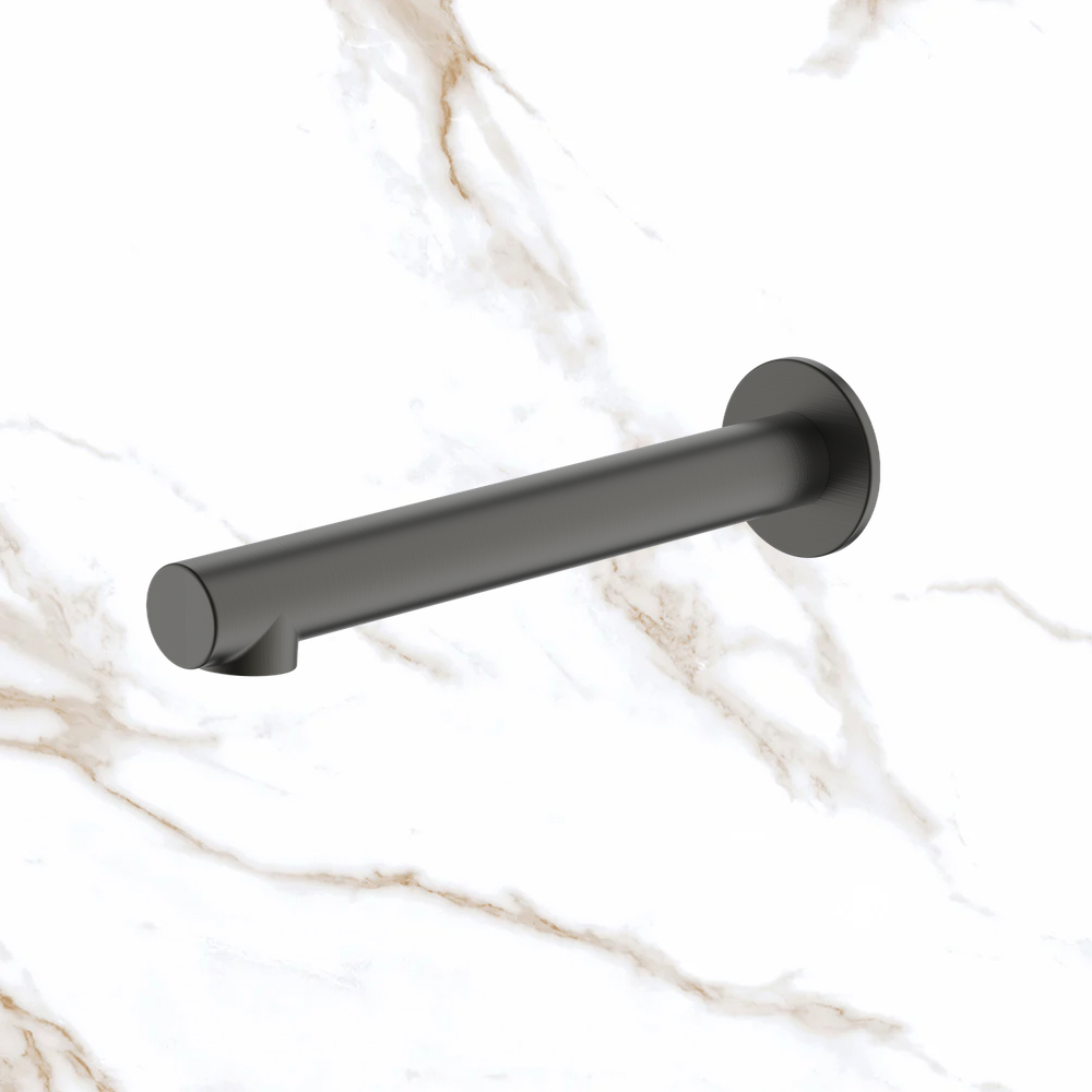 Oliveri Venice Spout 200mm Straight Gunmetal Lead Free