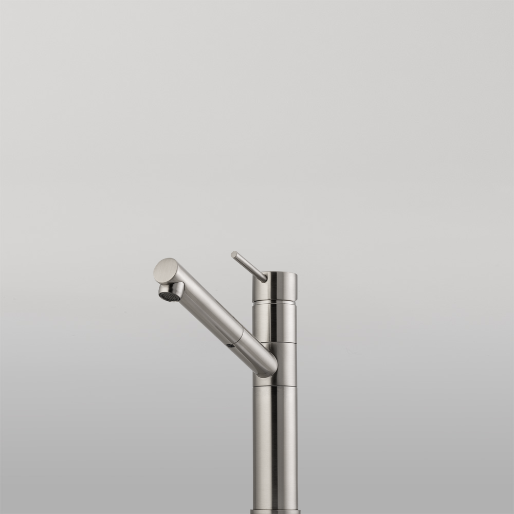 Oliveri Venice Pull Out Swivel Mixer Brushed Nickel
