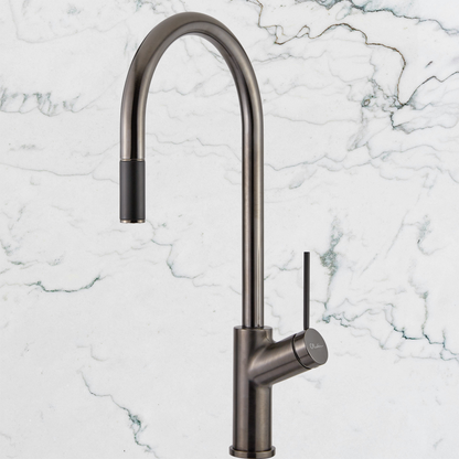 Oliveri Vilo Pull Out Mixer Gunmetal