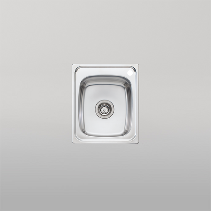 Oliveri Martini Standard Bowl Sink Stainless Steel with 1 Taphole