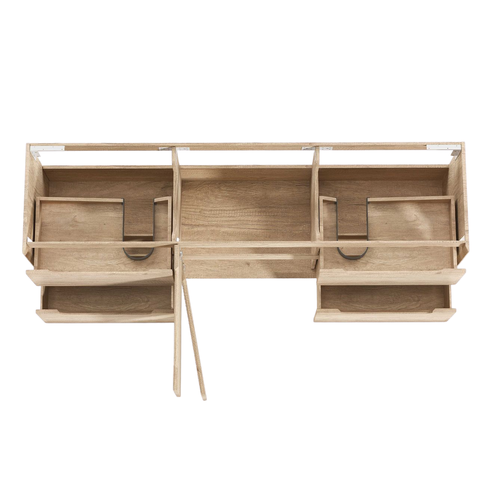 Otti Byron 1800mm Natural Oak Wall Hung Vanity
