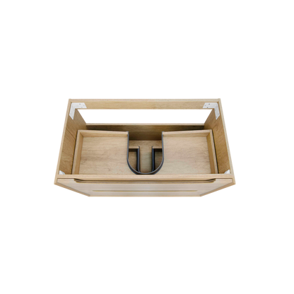 Otti Byron 600mm Natural Oak Wall Hung Vanity