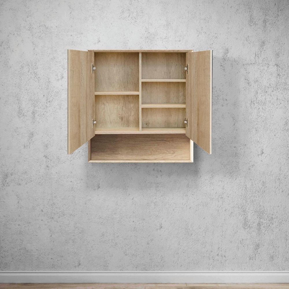 Otti Byron 750mm Natural Oak Shaving Cabinet