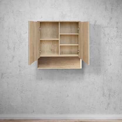 Otti Byron 750mm Natural Oak Shaving Cabinet