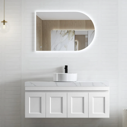 Otti Hampton Mark II Satin  Wall Hung Vanity 1200mm