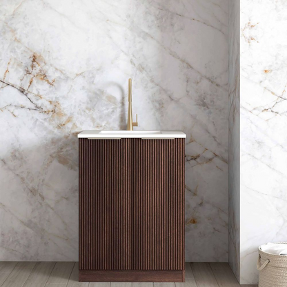 Otti Mini Laundry Kit 650mm Havana Sable Walnut